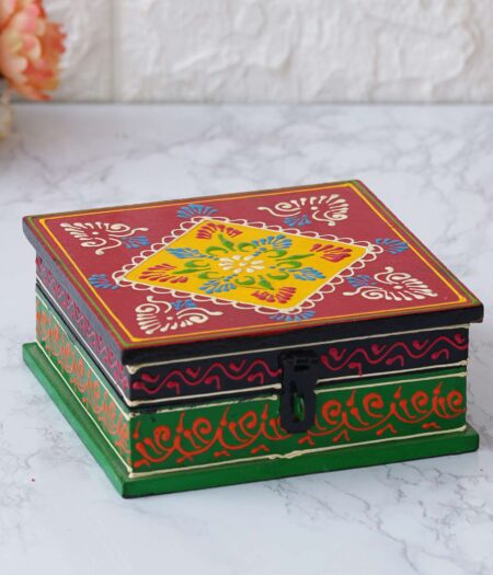 Wooden rajasthan jewellery box