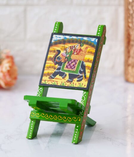 Wooden mobile stand chair